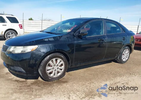 2012 Kia Forte Ex z USA, uszkodzony, nr VIN KNAFU4A20C5597693